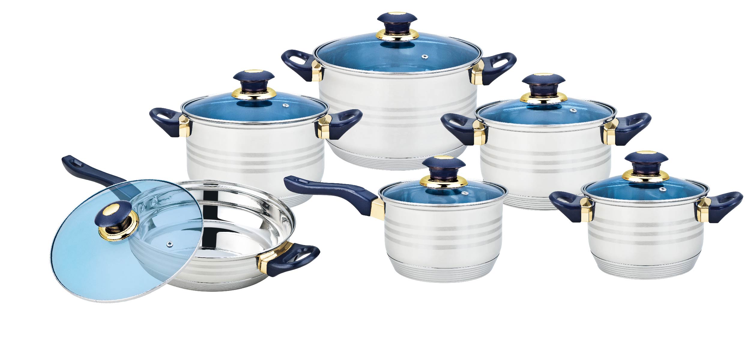 Model HS-C001-BLUE Stainless Steel Classic Line
