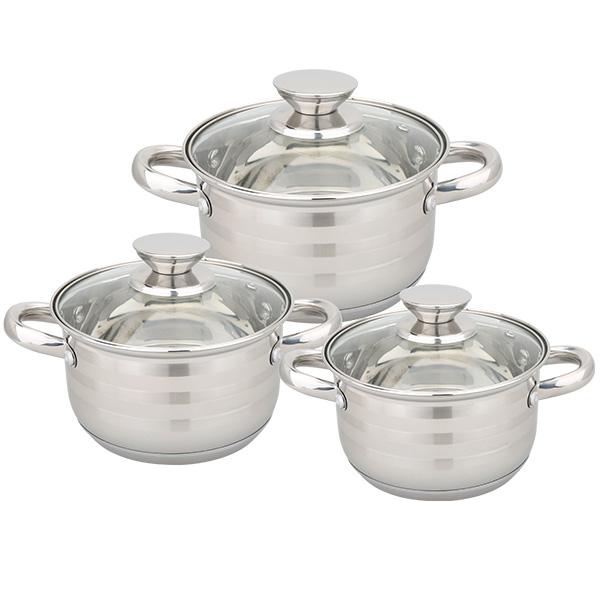 Model HS-E003 Stainless Steel Silver Line