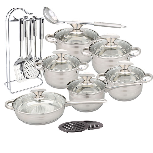 Model HS-E005 Stainless Steel Silver Line