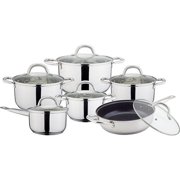 Model HS-E007 Stainless Steel Silver Line