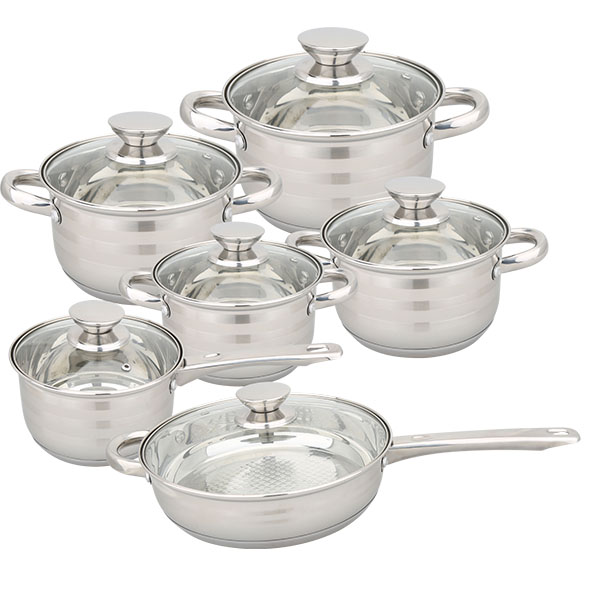 Model HS-E008 Stainless Steel Silver Line